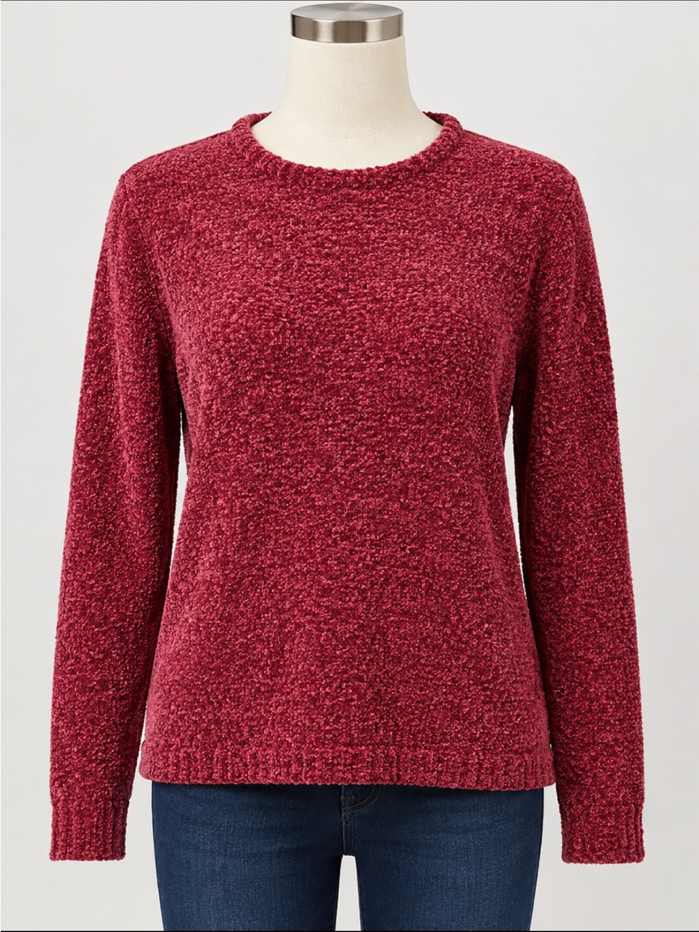 Cozy Sweater - Wine